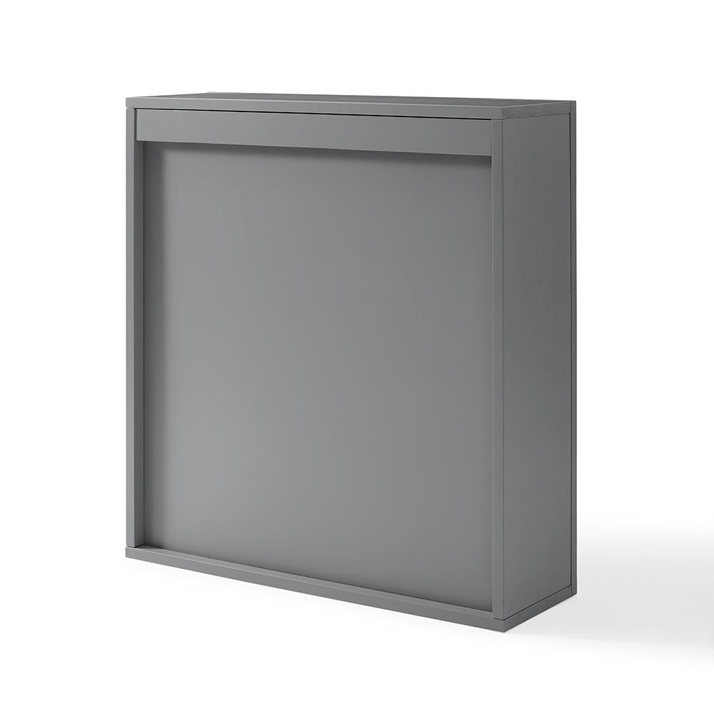 TARA BATH MIRROR CABINET IN VINTAGE GREY