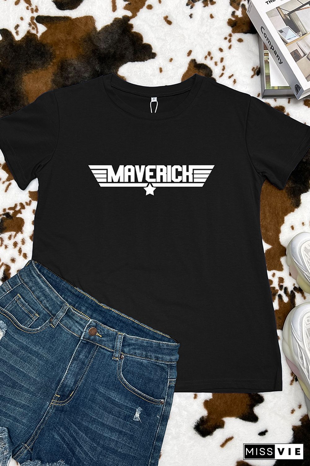 Maverick Top Gun Graphic Tee Wholesale