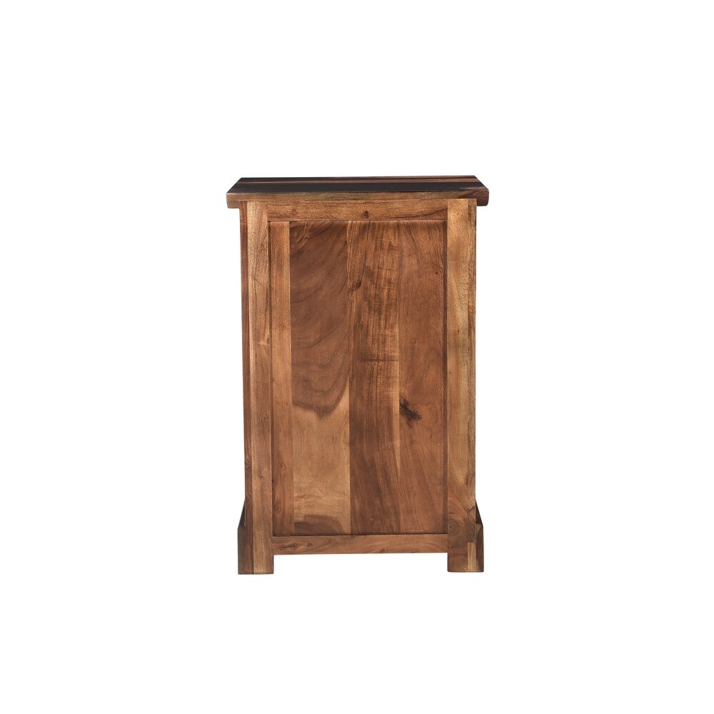 Avenue Live Edge Filing Cabinet