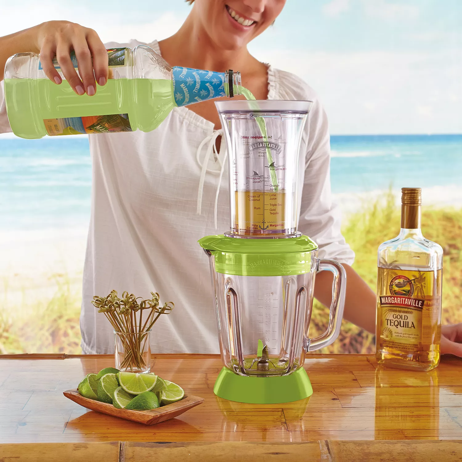 Margaritaville Bahamas Frozen Concoction Maker with No-Brainer Mixer