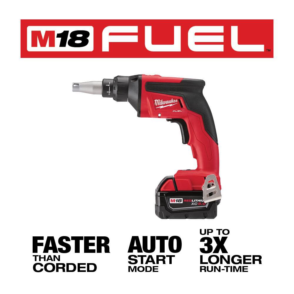 MW M18 FUEL 2-Tool Combo Kit (FUEL Drywall Gun/SURGE Hydraulic Driver) 2896-22 from MW