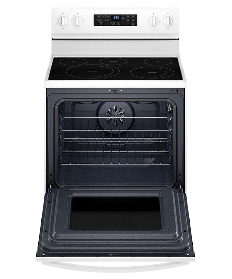 Whirlpool 5.3 Cu. Ft. White Electric 5-In-1 Air Fry Oven