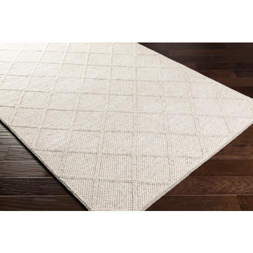 Napels Wool White Rug in Various Sizes