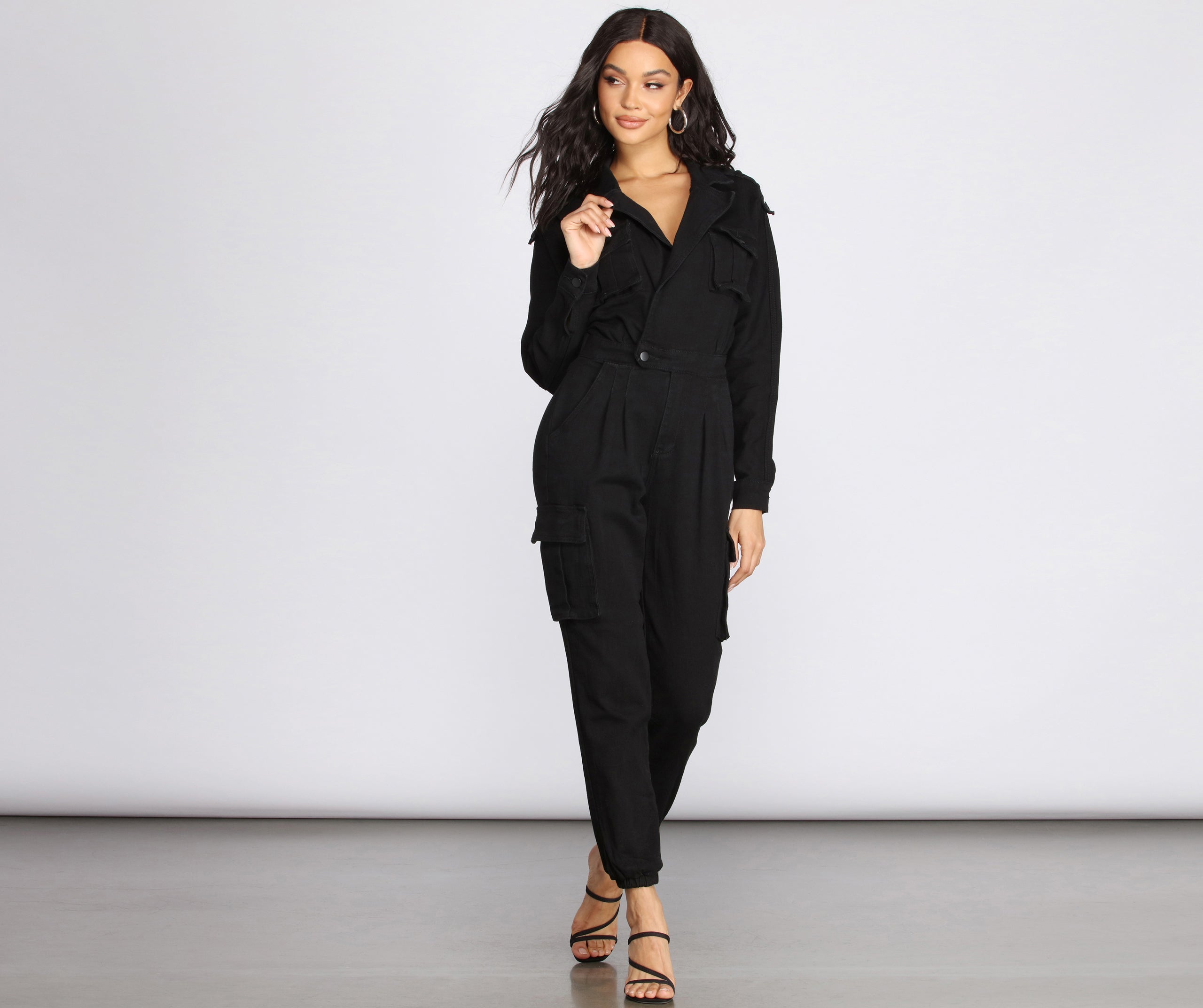 Suit Yourself Utility Cargo Jumpsuit