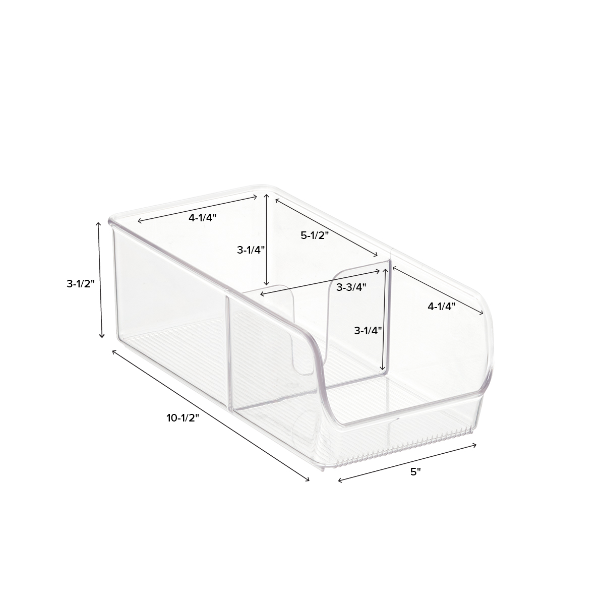 iDesign Linus 2Section Packet Holder