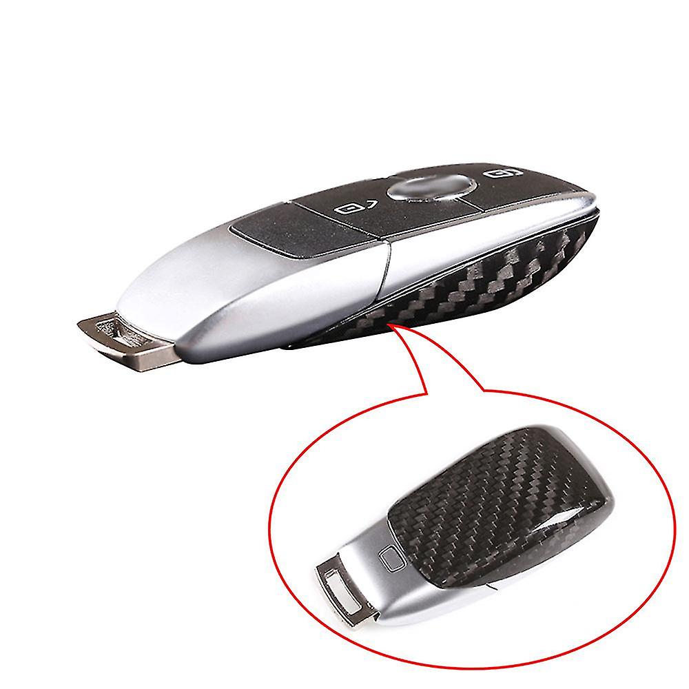 For Mercedes A C E G S Gle Class W177 W205 W213 W463 W222 W167 Carbon Fiber Key Shell Key Sleeve Co