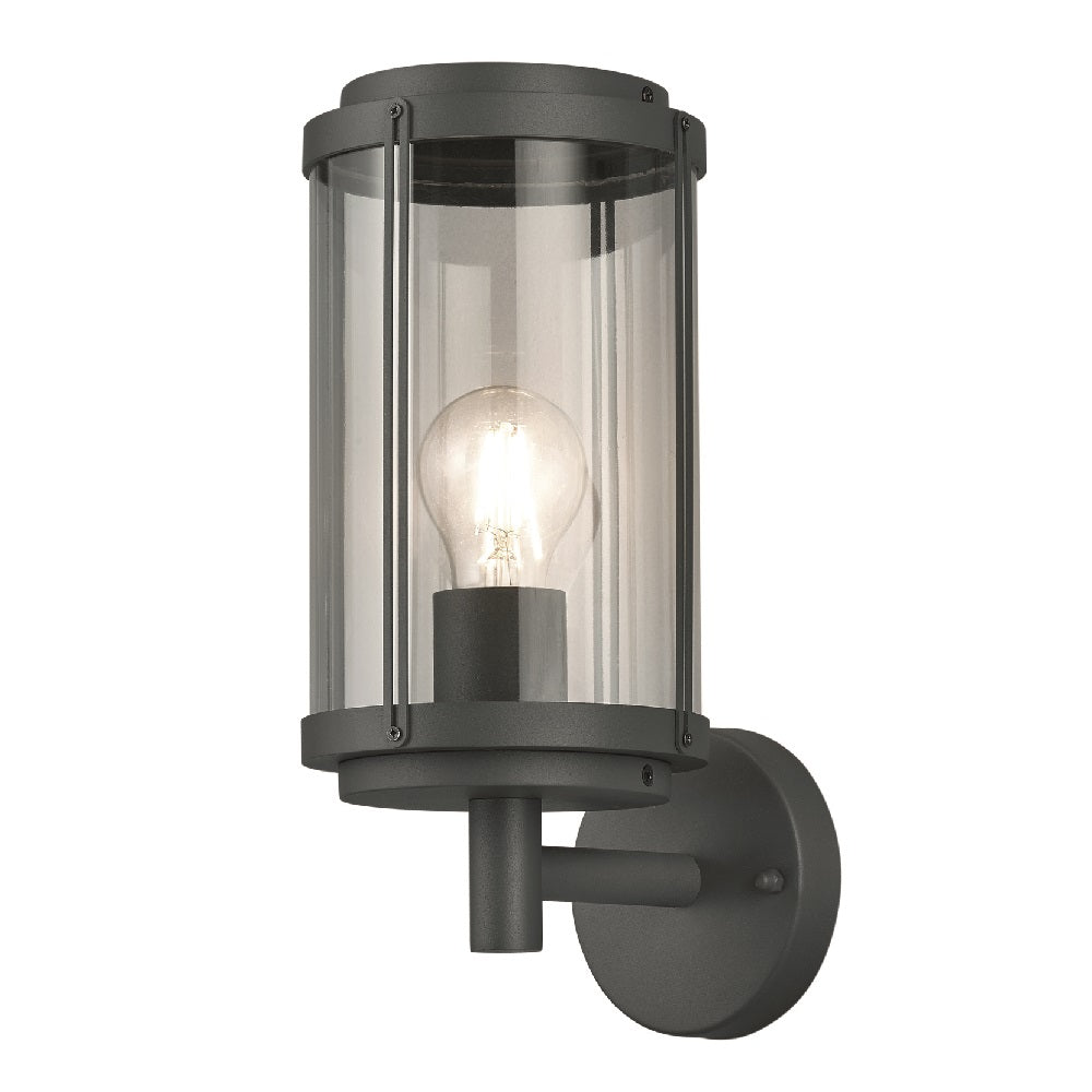 Britalia BR202360142 Anthracite Outdoor Vintage Up Lantern Wall Light IP44