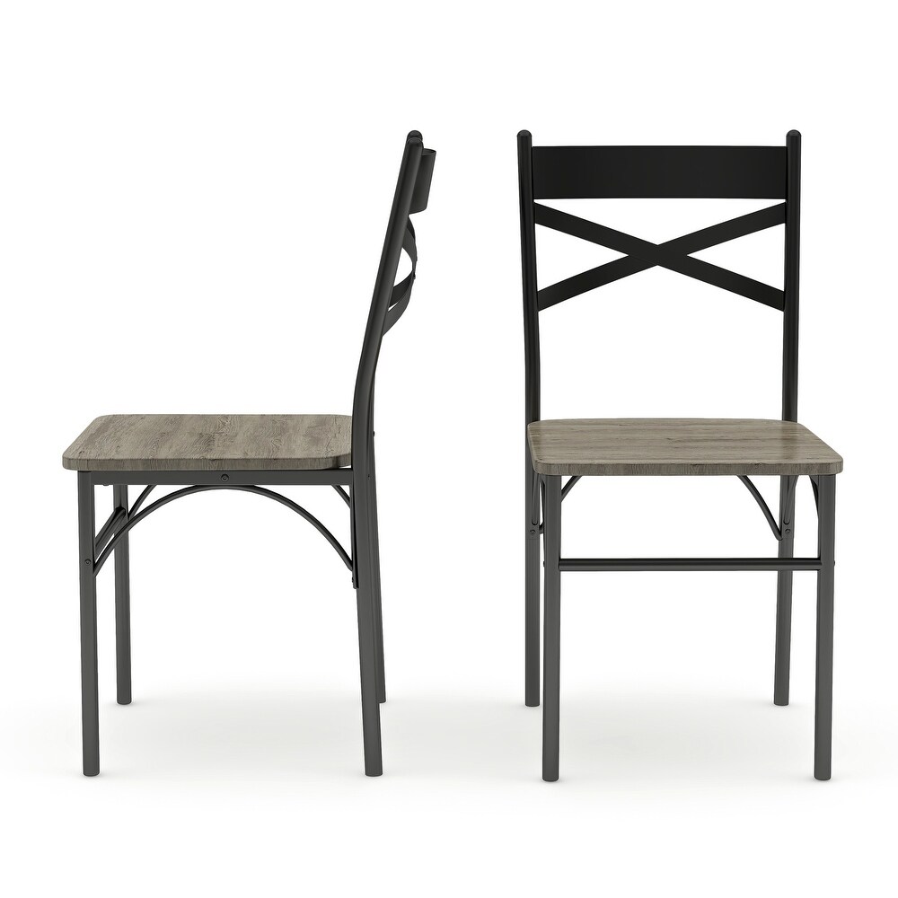 DH BASIC Small Space 2 Person Dining Set by Denhour