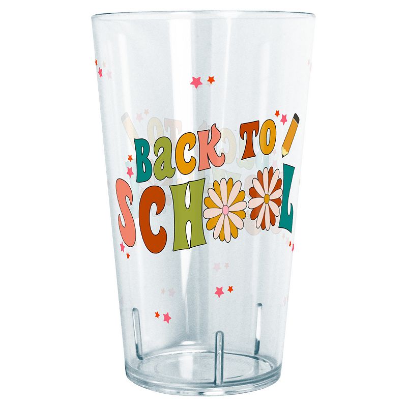 Back To School Retro Text 24 oz. Tritan Tumbler