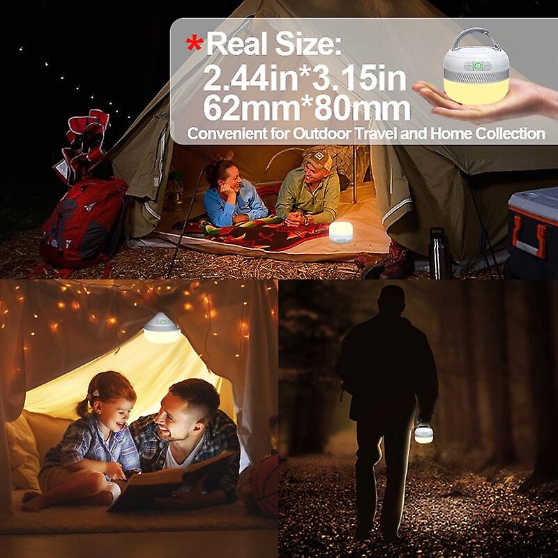 Camping Light Usb C Rechargeable 230 Hours With 5 Colors Flashlight For Outdoor Tent Lamp Emergency Lantern