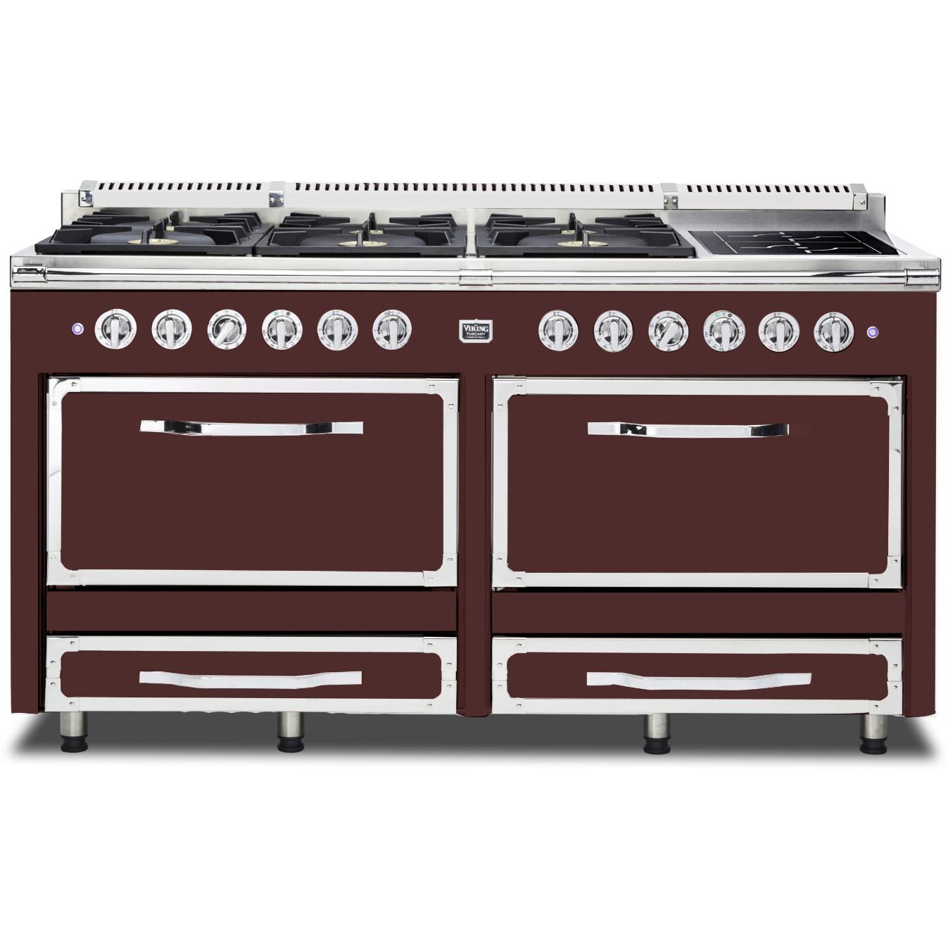 Viking 66-inch Freestanding Dual-Fuel Range with Convection Technology TVDR661-6IKA