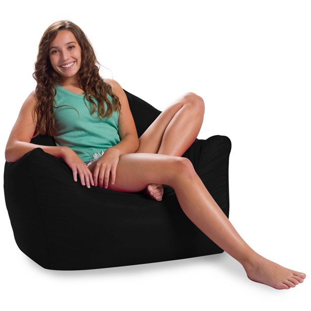 Malibu Lounge Microsuede Bean Bag Chair Posh Creations