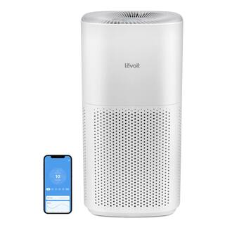 LEVOIT PlasmaPro 600S Smart True 635 sq.ft. White Panel HEPA Air Purifier HEAPAPLVSUS0097