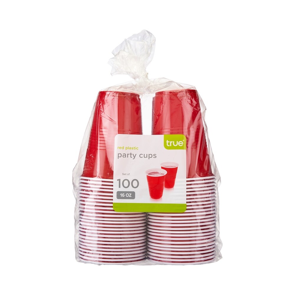 16 oz Red Party Cups  100 pack by True   4.75\