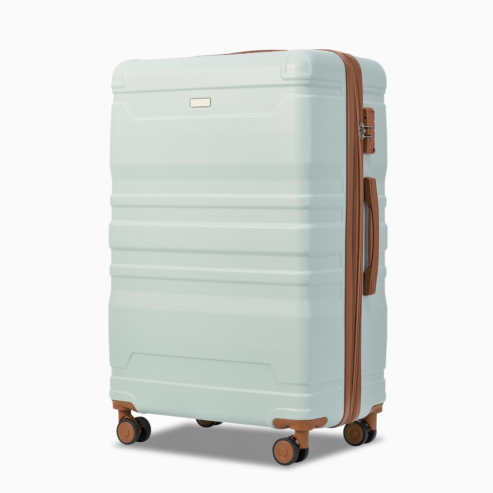 Luggage Sets Expandable ABS 3pcs Luggage Sets Hardside Suitcase Sets Spinner Suitcase with TSA Lock (20''24''28'')