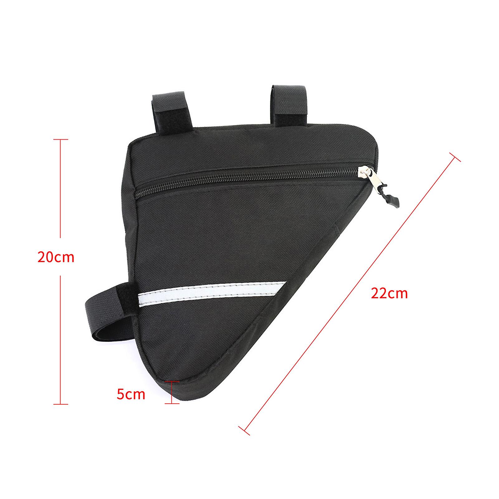 Frame Bike Bag Front Tube Triangled Pouch Bag Saddle Pouch Bike Accessories For Outdoor Cycling No.290314