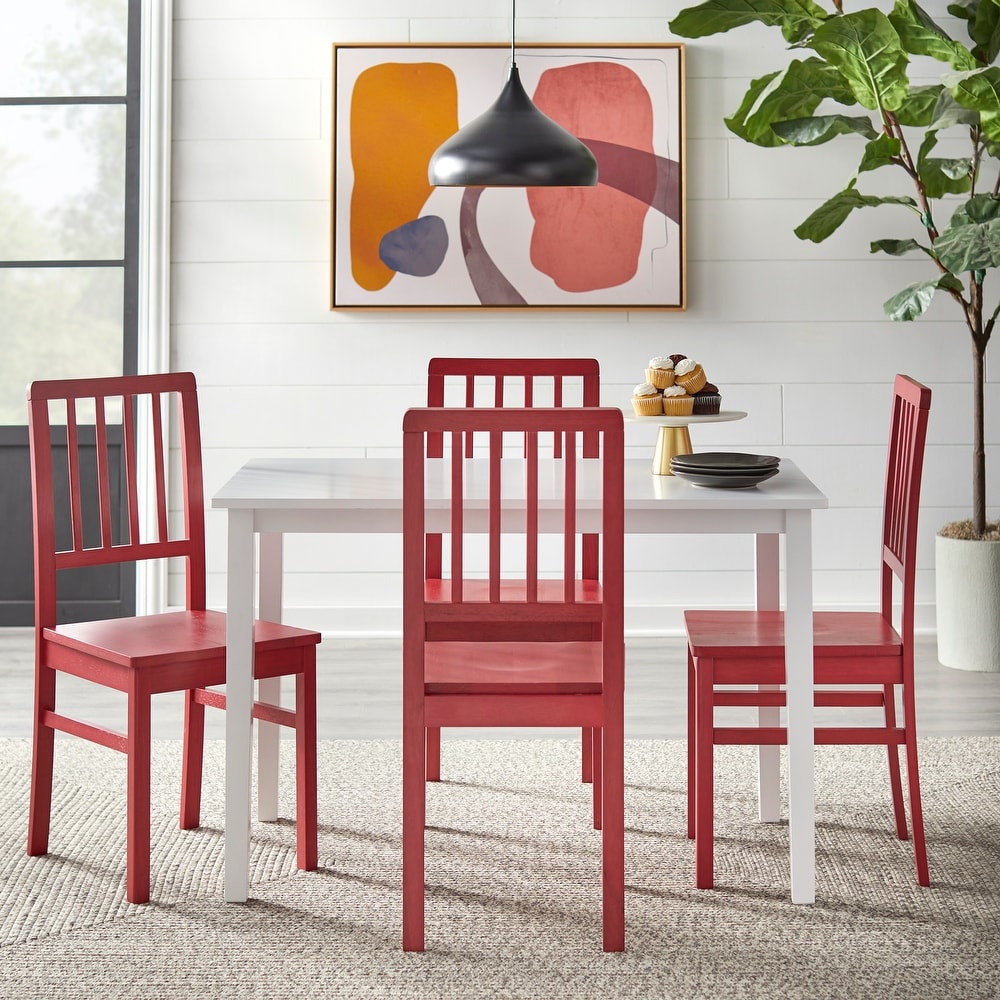 Simple Living Camden Solid Wood Dining Chair (Set of 4)