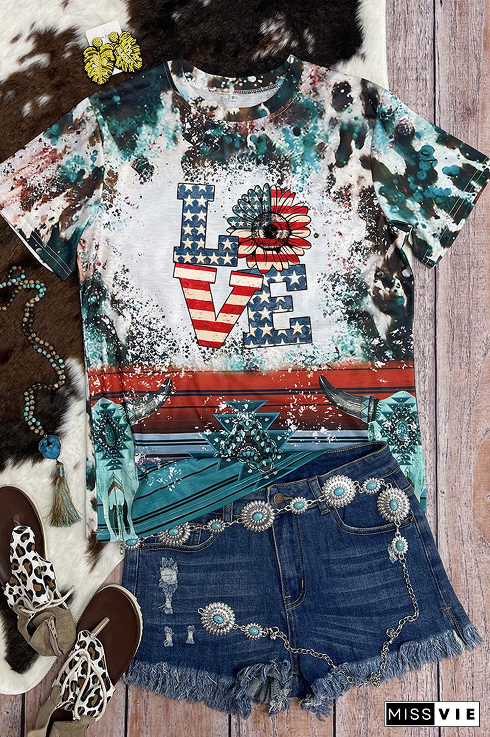 Love America Graphic Tee