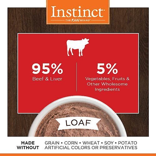 Instinct Original Grain-Free Real Beef Recipe Natural Wet Canned Dog Food