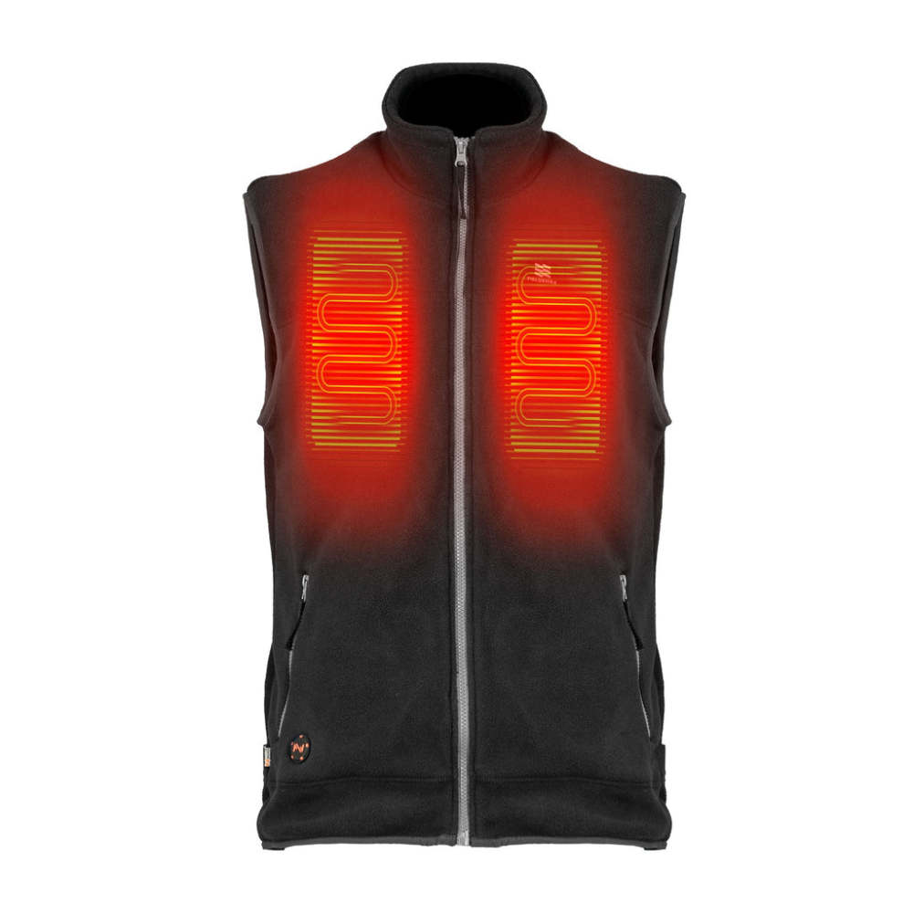 Mobile Warming 7.4V Trek Heated Vest Mens Black Medium