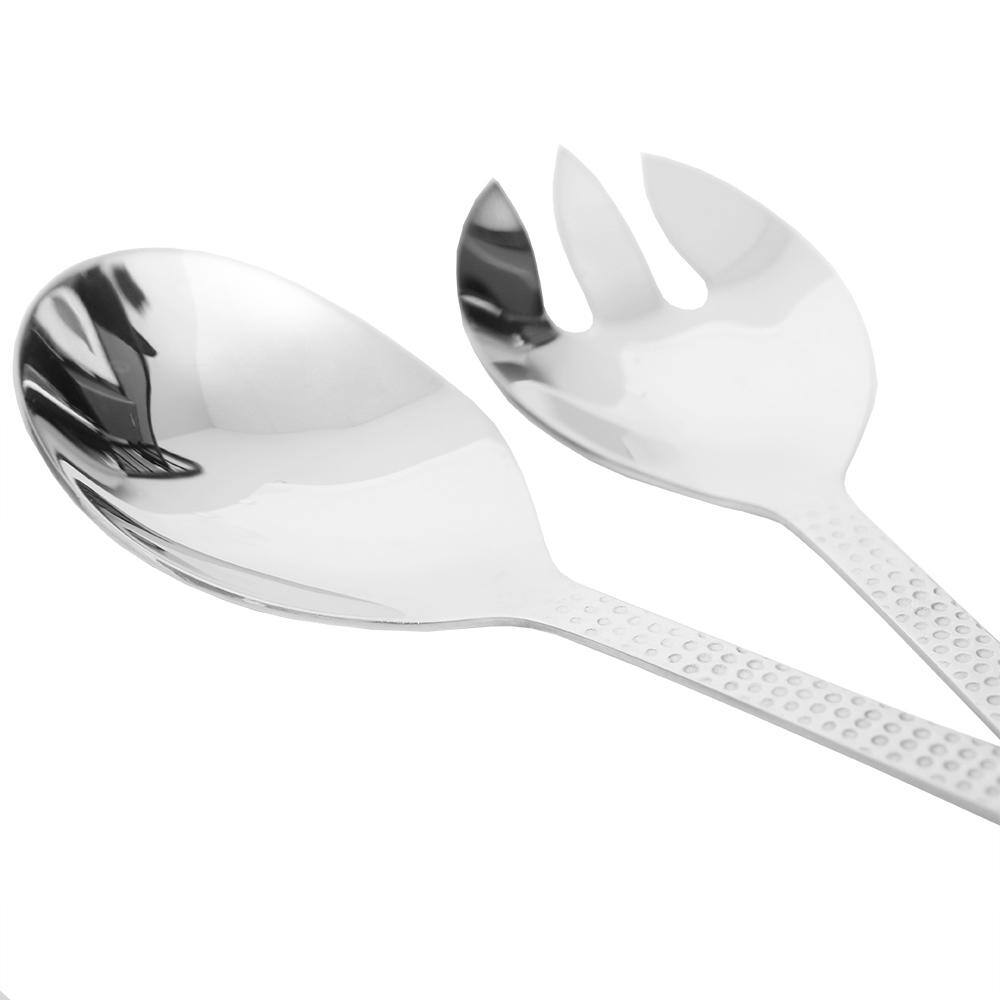 Home Basics 2-Piece Stainless Steel Serving Set HDC77545