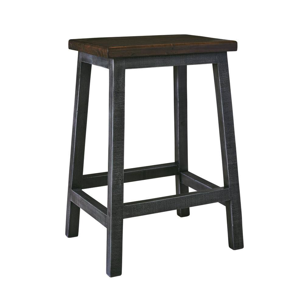 Picket House Furnishings Abilene Grey Kitchen Island and 4-Stools MAIZ112KIST