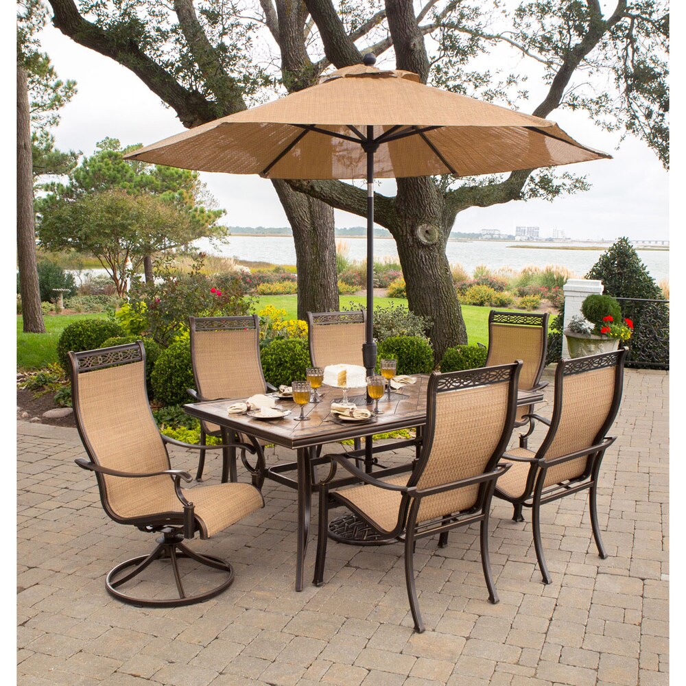 Hanover Monaco 7 piece Outdoor Patio Set