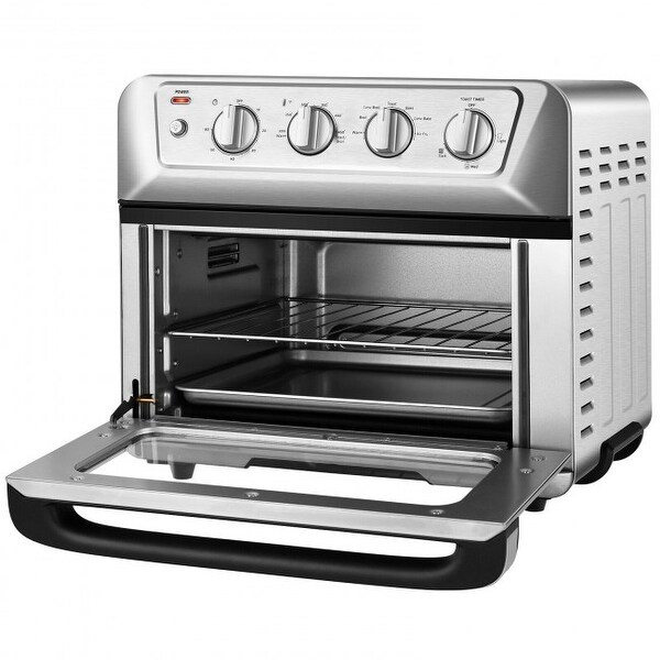 21.5 Quart 1800W Air Fryer Toaster Countertop Convection Oven with Recipe - 16