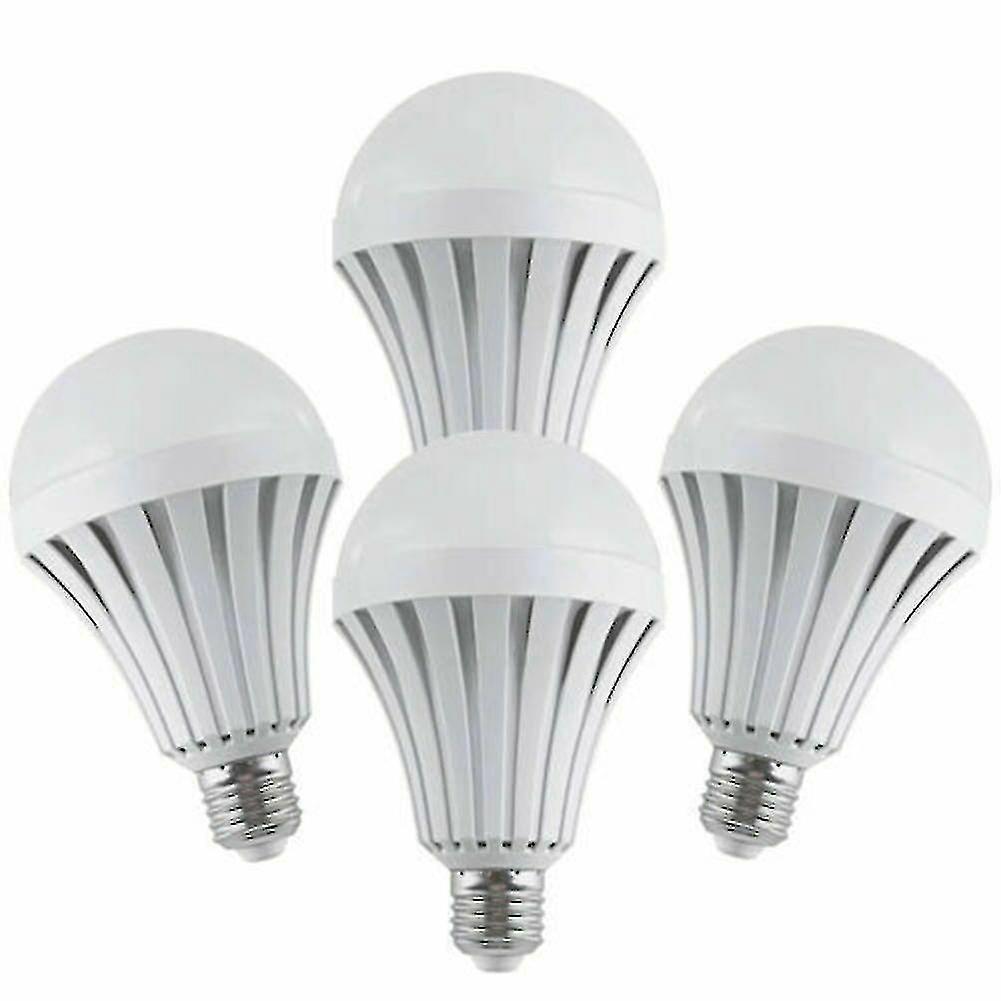 4 Pack Emergency Bulbs Rechargeable Led Light With Battery Backup