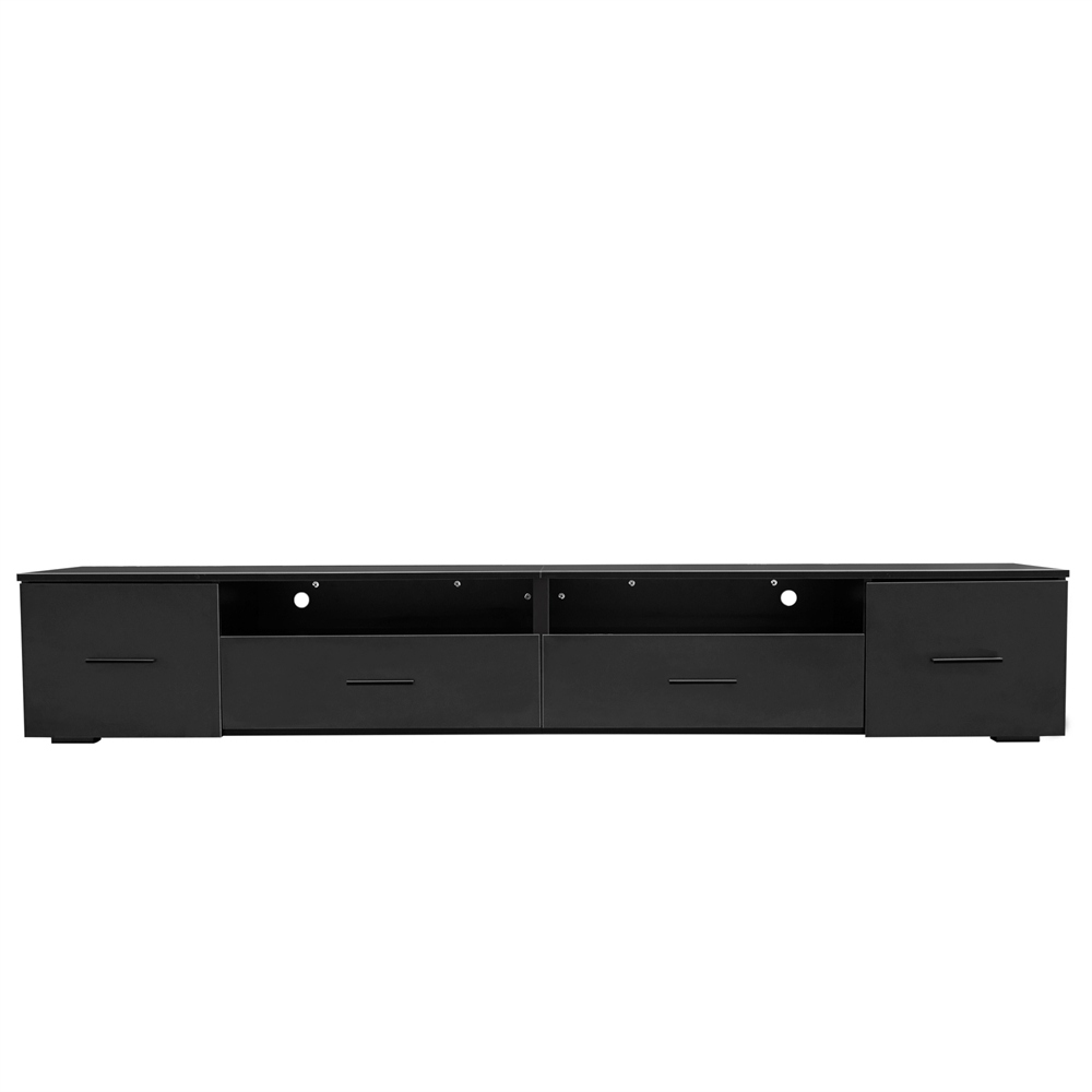 Stand for TV Up to 90 Inch  Large Led TV Stand with 4 Storage Drawers