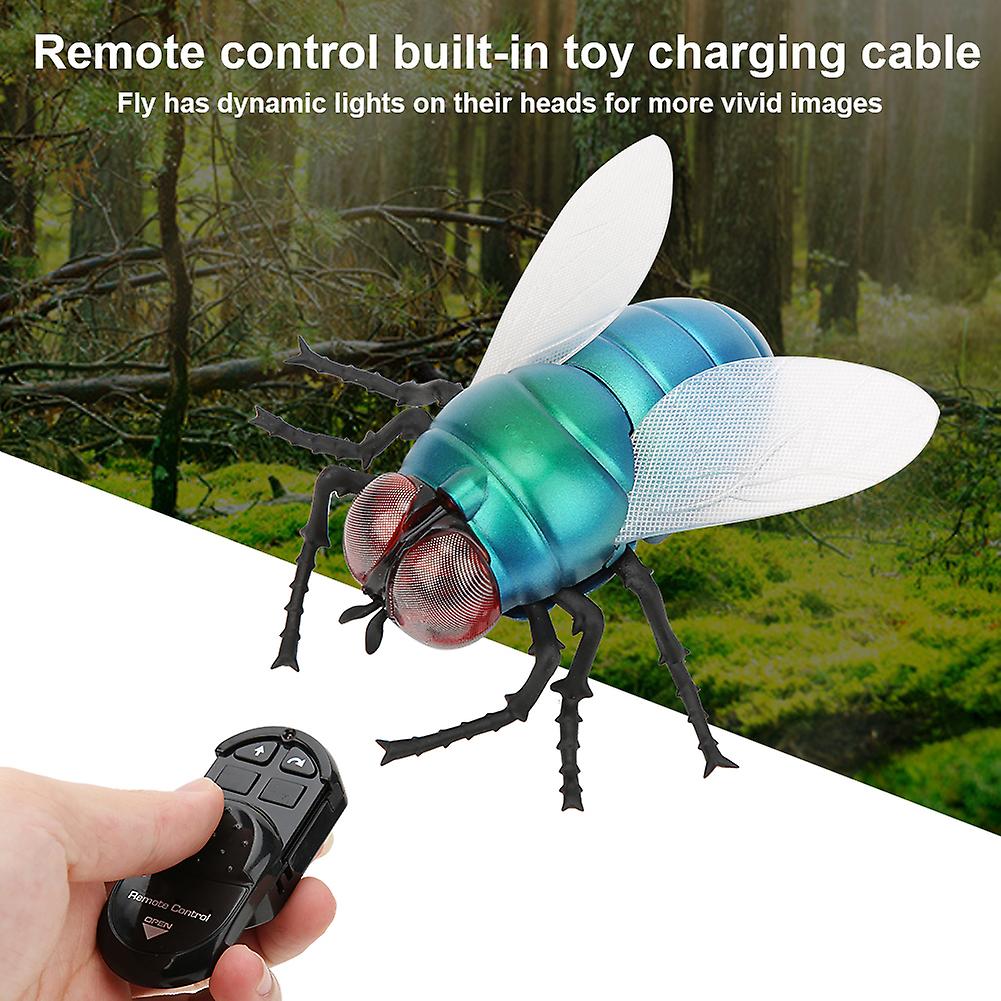 Simulation Insect Fly Toy Infrared Remote Control Sensing Portable