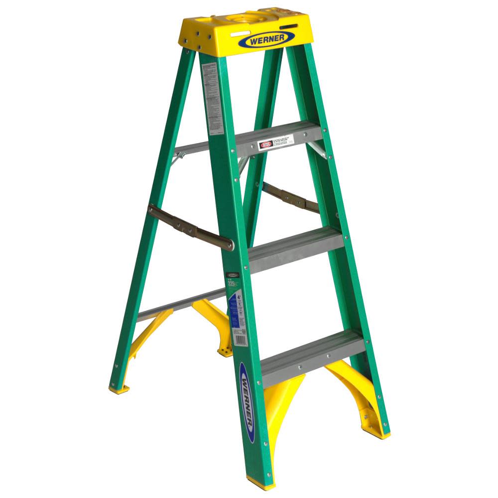 4 Ft. Type II Fiberglass Step Ladder