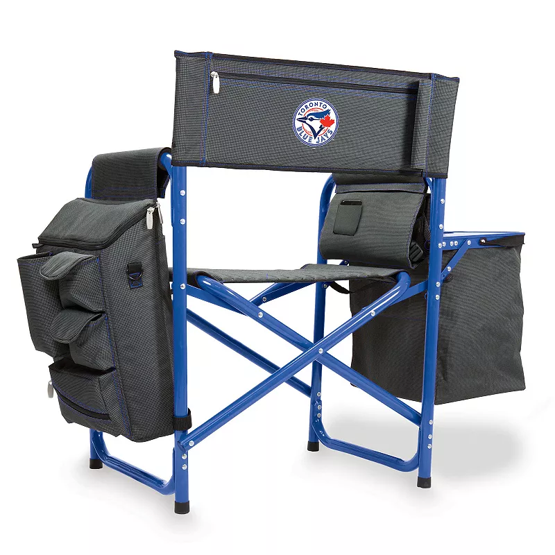 Picnic Time Toronto Blue Jays Fusion Backpack Chair with Cooler