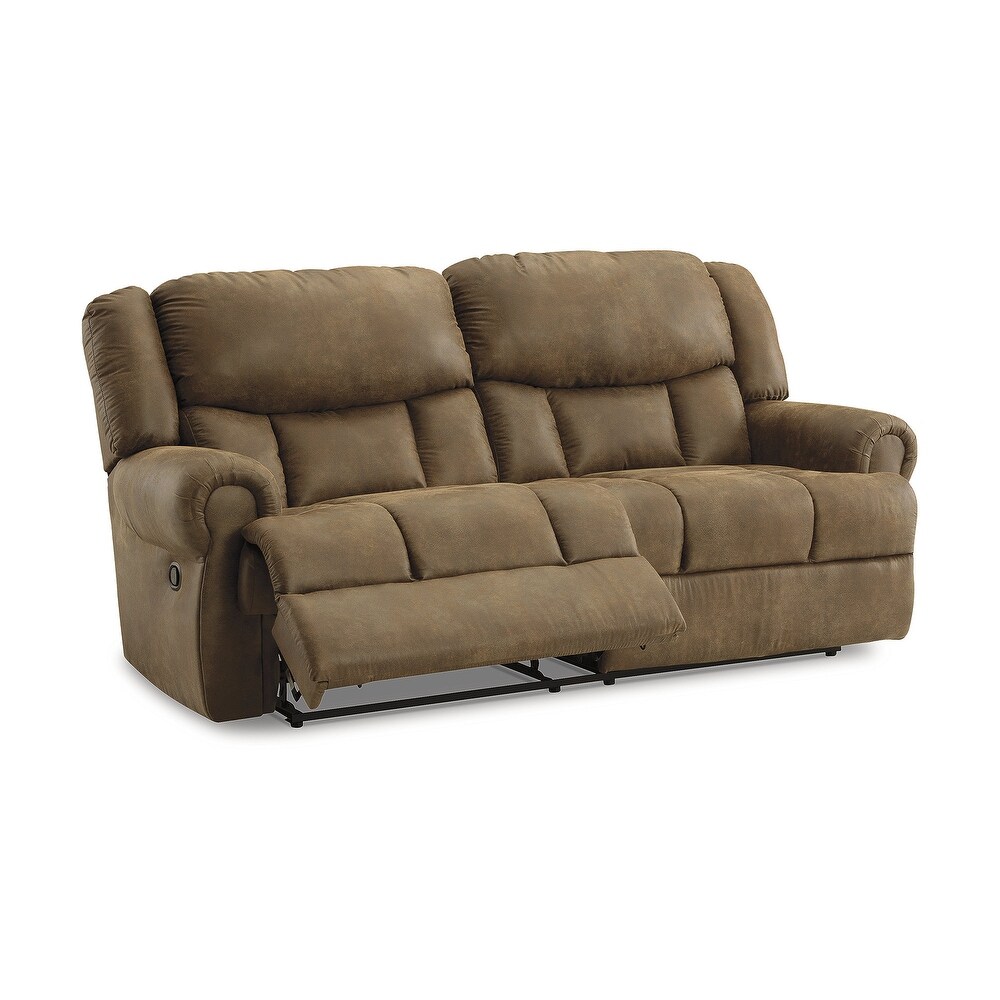 Signature Design by Ashley Boothbay Brown Reclining Sofa   92\