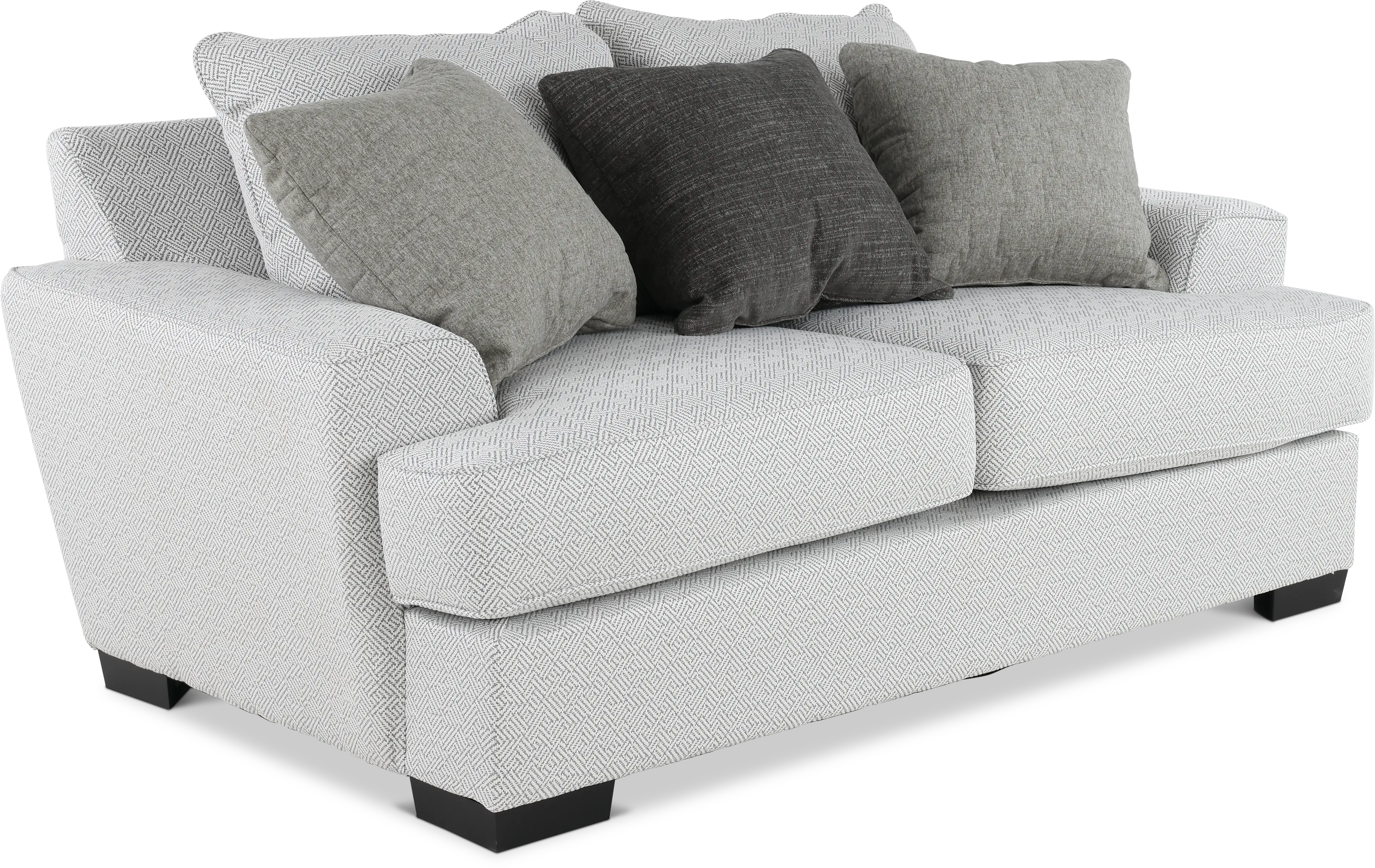 Renegade Pewter Gray Loveseat