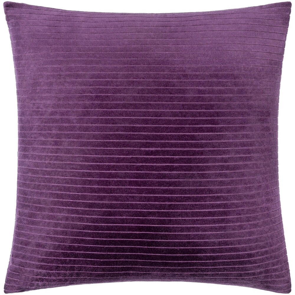 Tess Modern   Contemporary Solid Color Accent Pillow