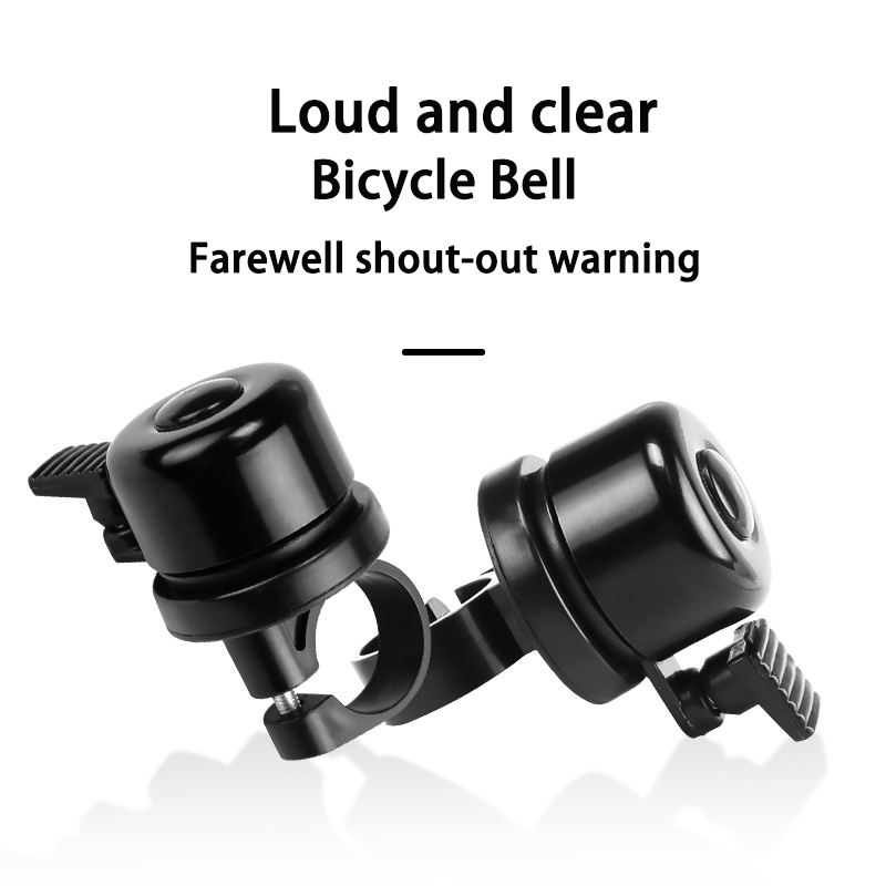 New aluminum alloy road bike hide airtag bell mtb cycling alarm horn bicycle bells for apple airtag