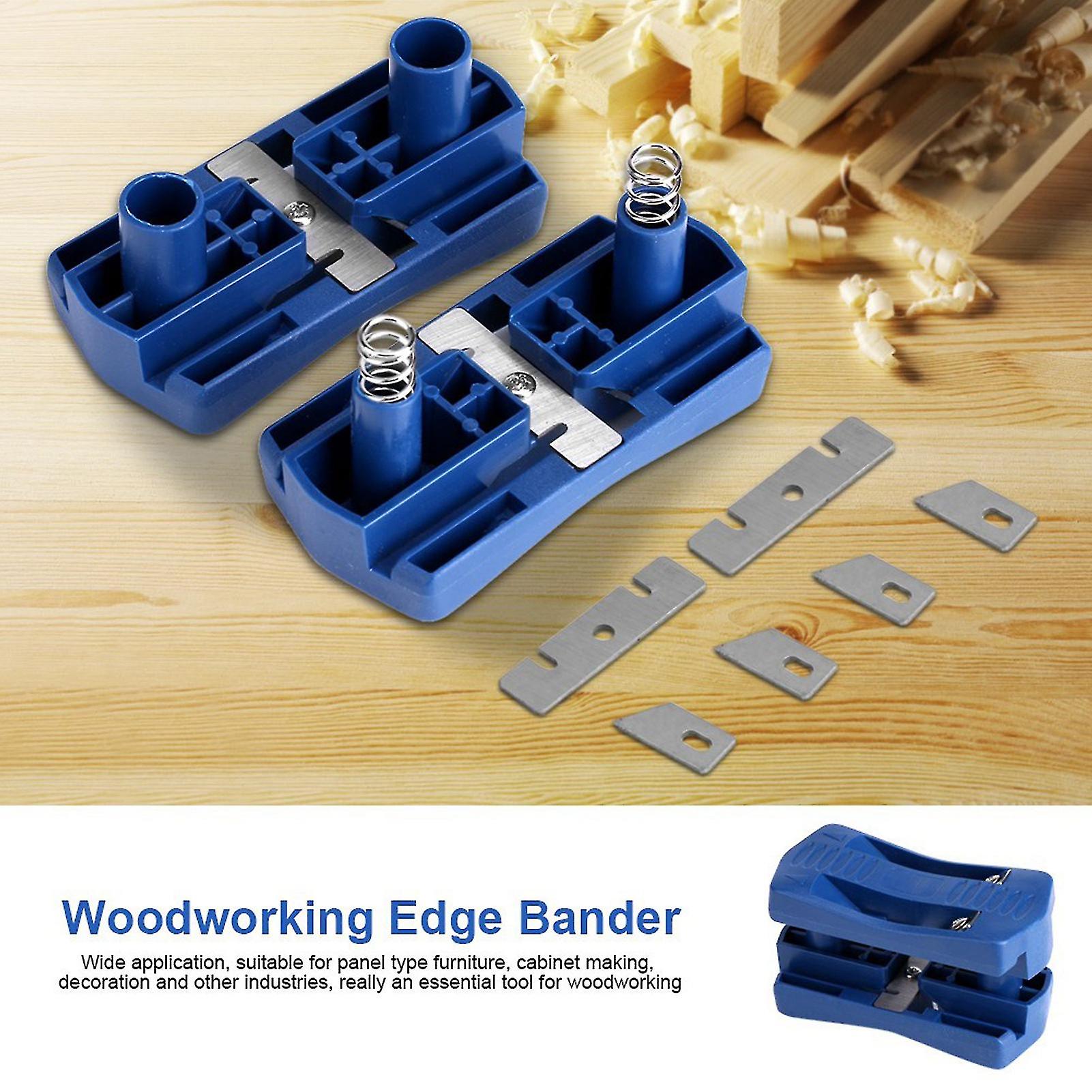 PVC Wood Edge Banding Machine 2 Edges Manual Tail Trimming Woodworking Tool