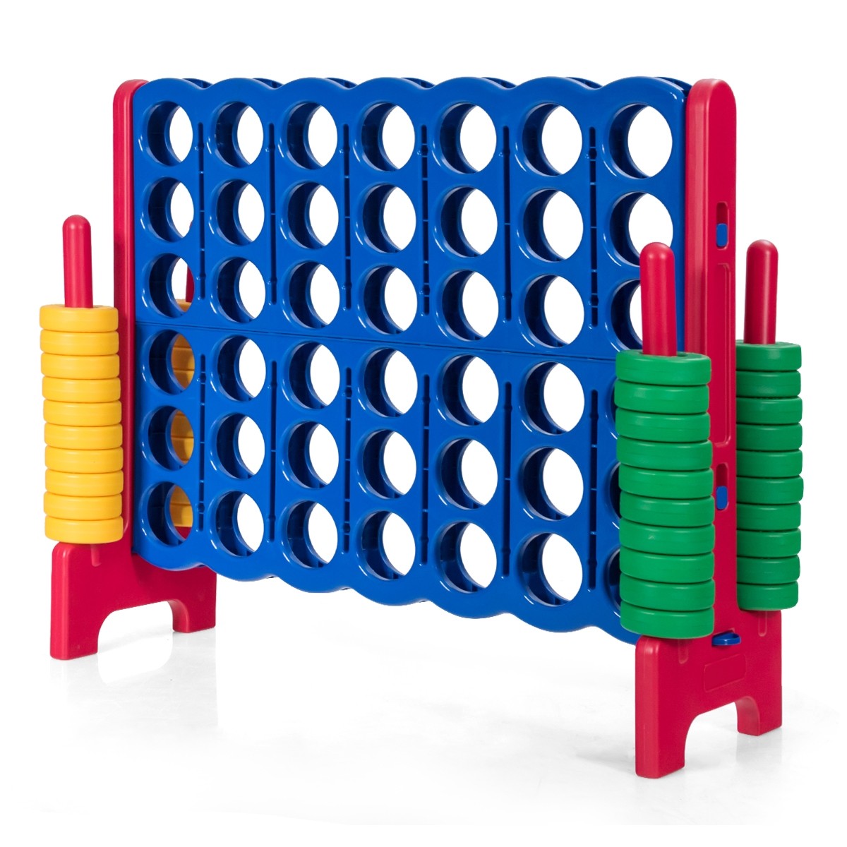 Costzon Giant 4-In-A-Row, Jumbo 4-to-Score Giant Games for Kids & Adults