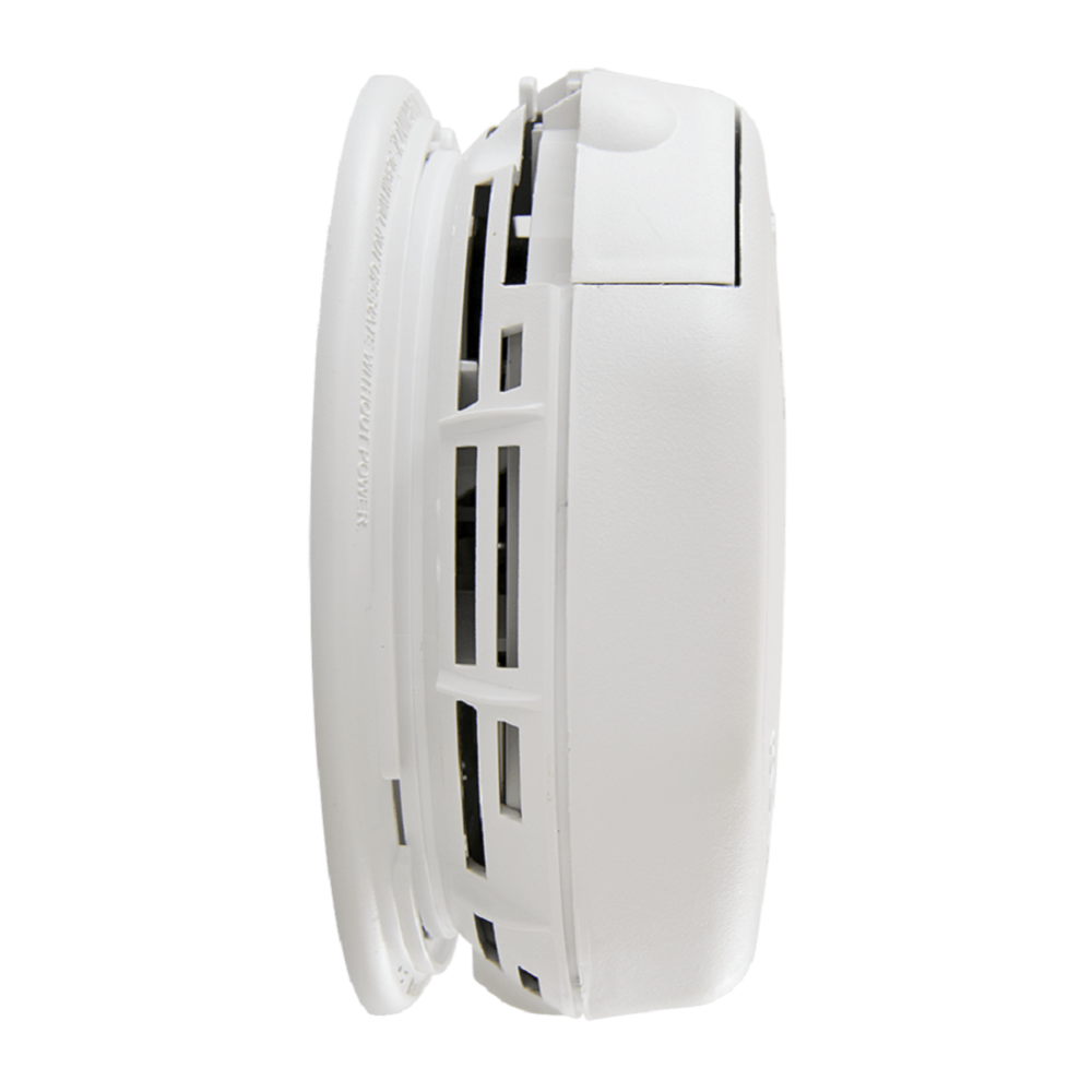 Hardwire Dual Photoelectric and Ionization Sensor Smoke Alarm with Battery Backup ;