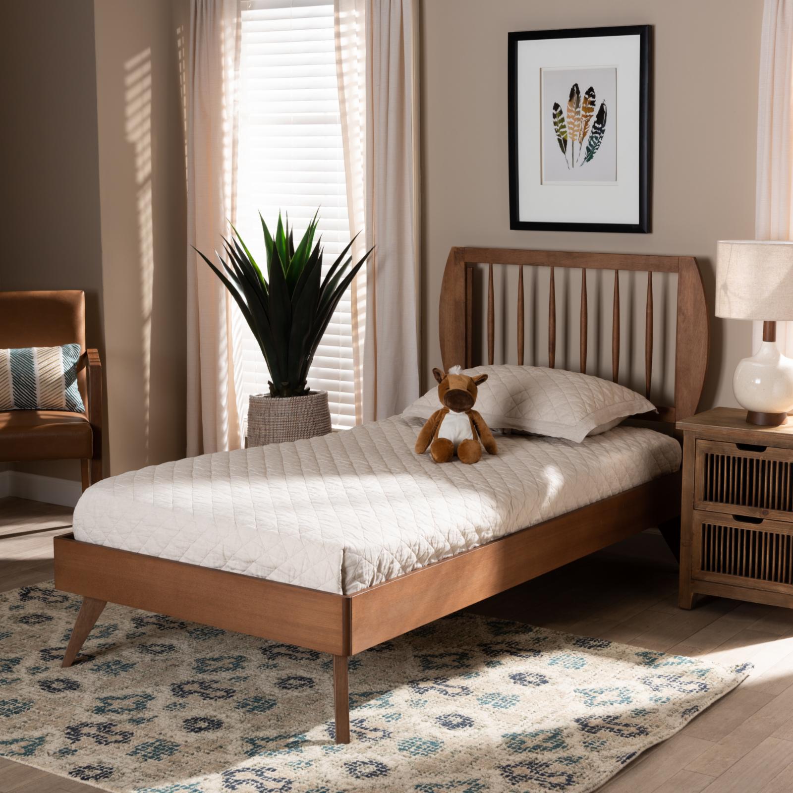 Baxton Studio Emiko Platform Bed