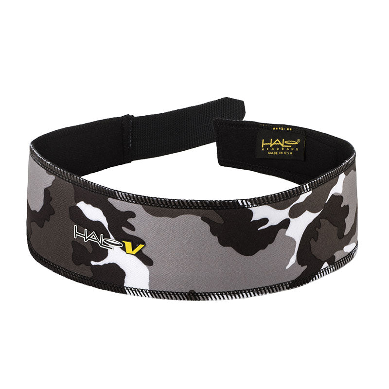 Halo V - Velcro Adjustable Headband - Camo Gray