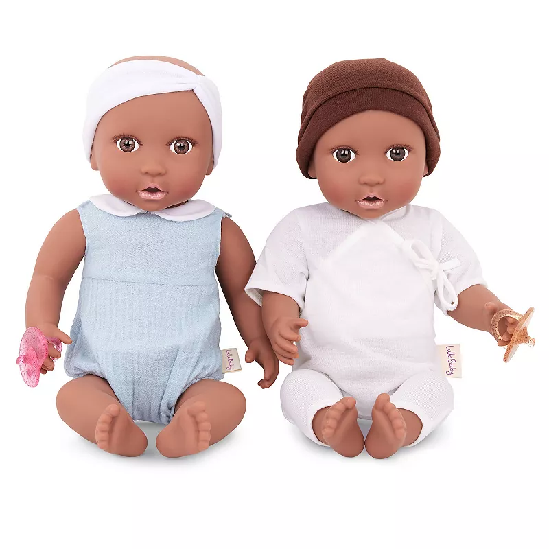 Babi LullaBaby 14-in. Twin Baby Dolls with Accessories