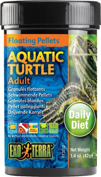 Exo Terra Floating Pellets Adult Aquatic Turtle Food