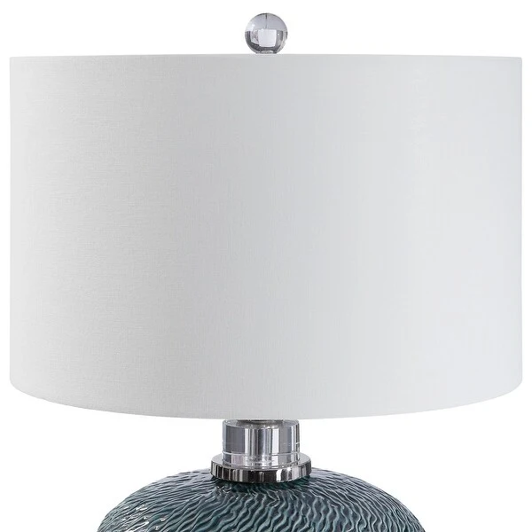 Uttermost Almera Dark Teal Table Lamp