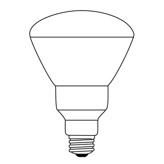 Sunlite 03697 SU 375R40/H/CL 375 Watt R40 Heat Lam...