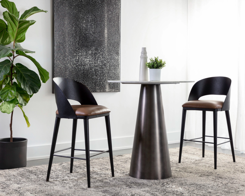 Dezirae Barstool   Midcentury   Bar Stools And Counter Stools   by Sunpan Modern Home  Houzz