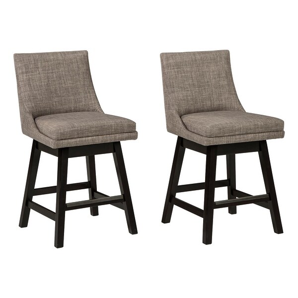 Tallenger Upholstered Swivel Stool (Set of 2)