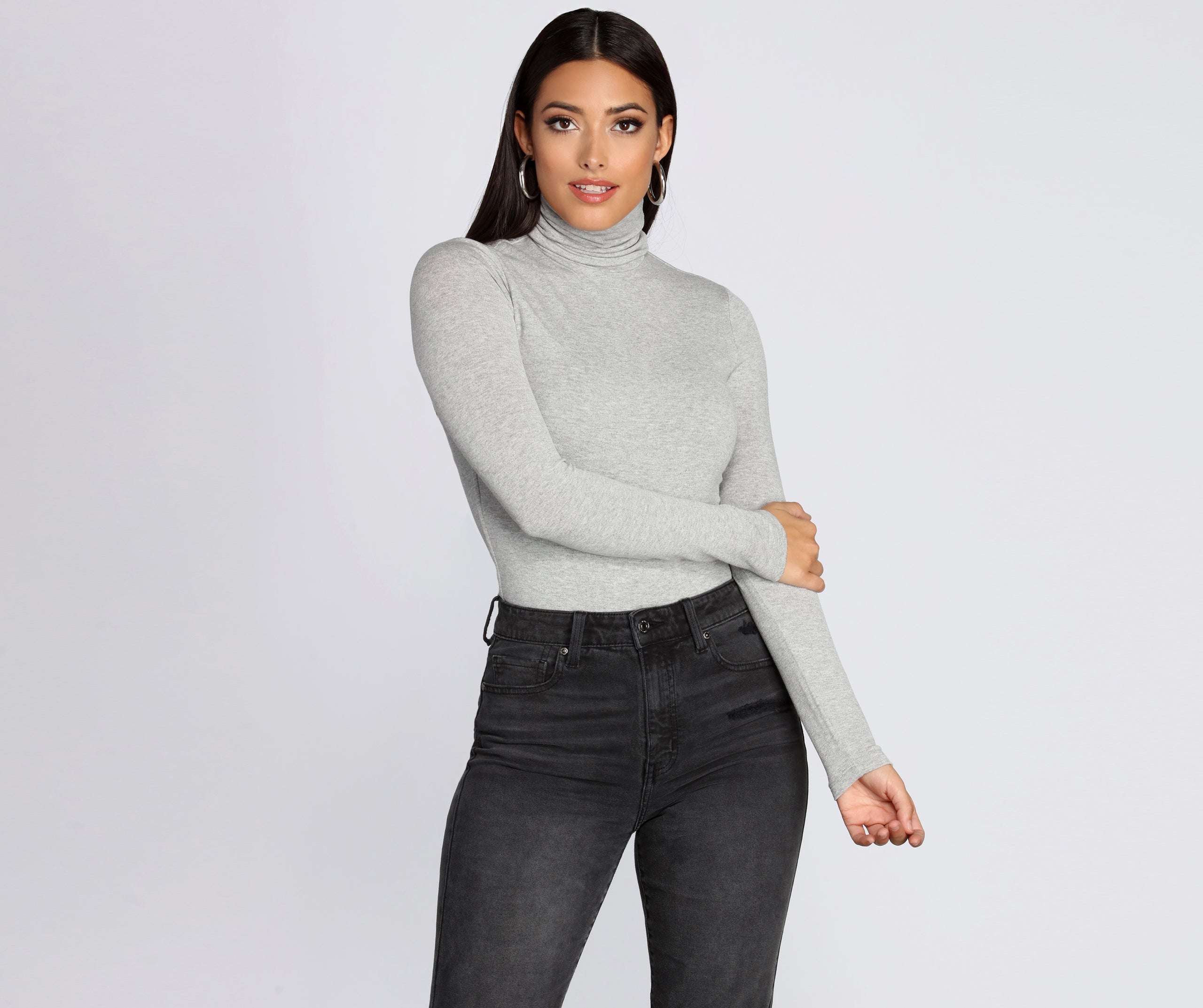 Soft Turtleneck Bodysuit