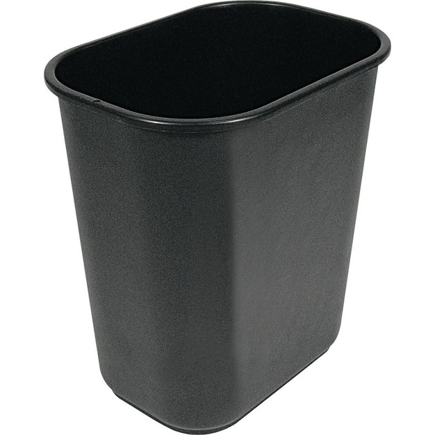 Boardwalk Soft sided Wastebasket 28qt Black 28qtwbbla